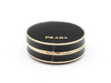 Prada Black Nylon & Saffiano Leather Mini Pouch Fw0225oxzdu