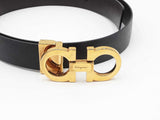 Salvatore Ferragamo 25mm Saffiano Leather Belt & Gancini Buckle Fw0426lxzdu