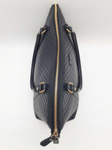 Gucci Dome 2 Way Navy Blue Microguccissima Leather Crossbody Bag Do0525ixzde