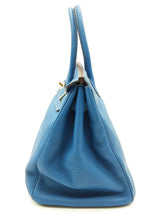 Hermes Birkin 35 Mykonos Blue Togo Gold Hardware Handbag Do1125crxzde