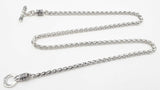 Night Rider Fox Tail Toggle Chain In Sterling Silver 63.4g 26 Inch Fw0426wxzdu