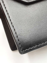 Christian Louboutin Mini Elisa Top Handle Bag In Black Leather Fw0926wrzdu
