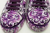 Dolce & Gabbana Majolico Print Portofino Light Strobel Sneakers Eb0326lrxsa