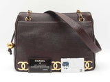 Chanel Triple Coco Mark Shoulder Bag In Brown Caviar Leather Fw0426llzxdu