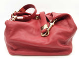 Jimmy Choo Lola Red Leather Slouchy Hobo Bag Do0826oxzde