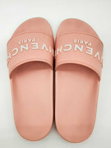 Givenchy Logo Pink Pool Rubber Slides Size Eu 38 Do0125lxzde