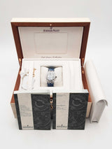 Audemars Piguet Royal Oak 18k White Gold Quartz Diamond Watch Sd0125oerzxsa