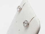 1.02 Cttw Lab Grown Diamonds 14k White Gold 0.7g Stud Earrings Do0726orxde