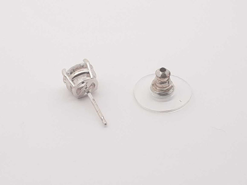 1.03ctw Diamond 14k White Gold Single Stud Earring 0.7 Grams Sd0525lozxsa