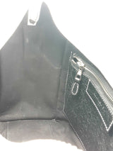 Balenciaga Striped Leather Bazar Shopper Tote Bag Eb0526wxzde
