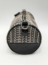 Marc Jacobs The Jacquard Monogram Duffle Shoulder Bag Fw1224crsa