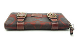 Coach Zoe Signature Double Buckle Zip Around Clutch Wallet Sd0725izdu