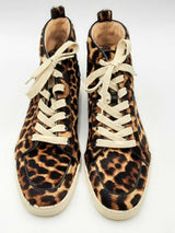 Christian Louboutin Pony Hair Leopard Print Rantus Orlato Sneakers Eb0325orxsa