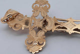 14k Yellow Gold Crucifix Pendant 6.6 Grams Eb0326prxsa