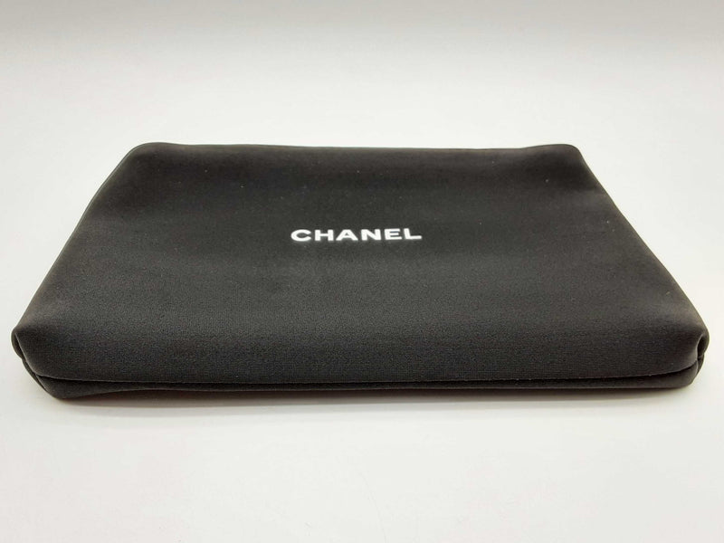 Chanel Vip Black Neoprene Cosmetic Pouch Do1124orde