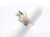 1.0 Cttw Diamond & 14k Yellow Gold Engagement Ring 5.6 Grams Size 5 Fw0926cizdu