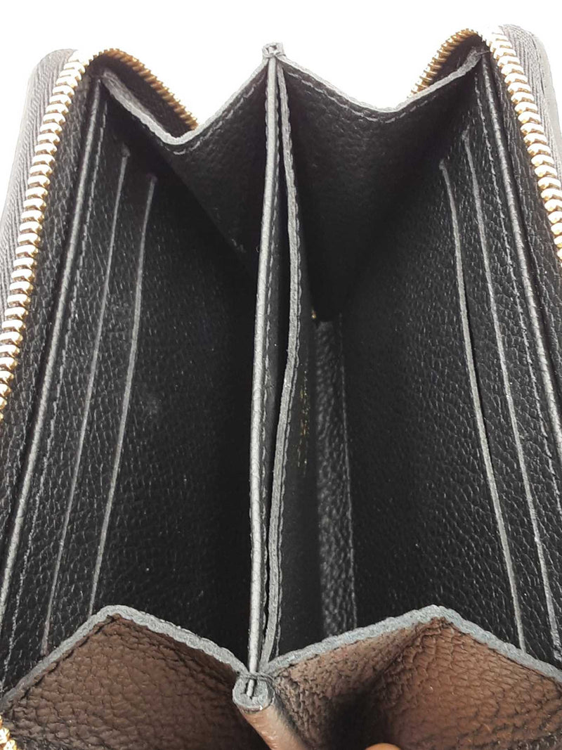 Louis Vuitton Monogram Empreinte Zippy Coin Purse Wallet Eb1225opidu