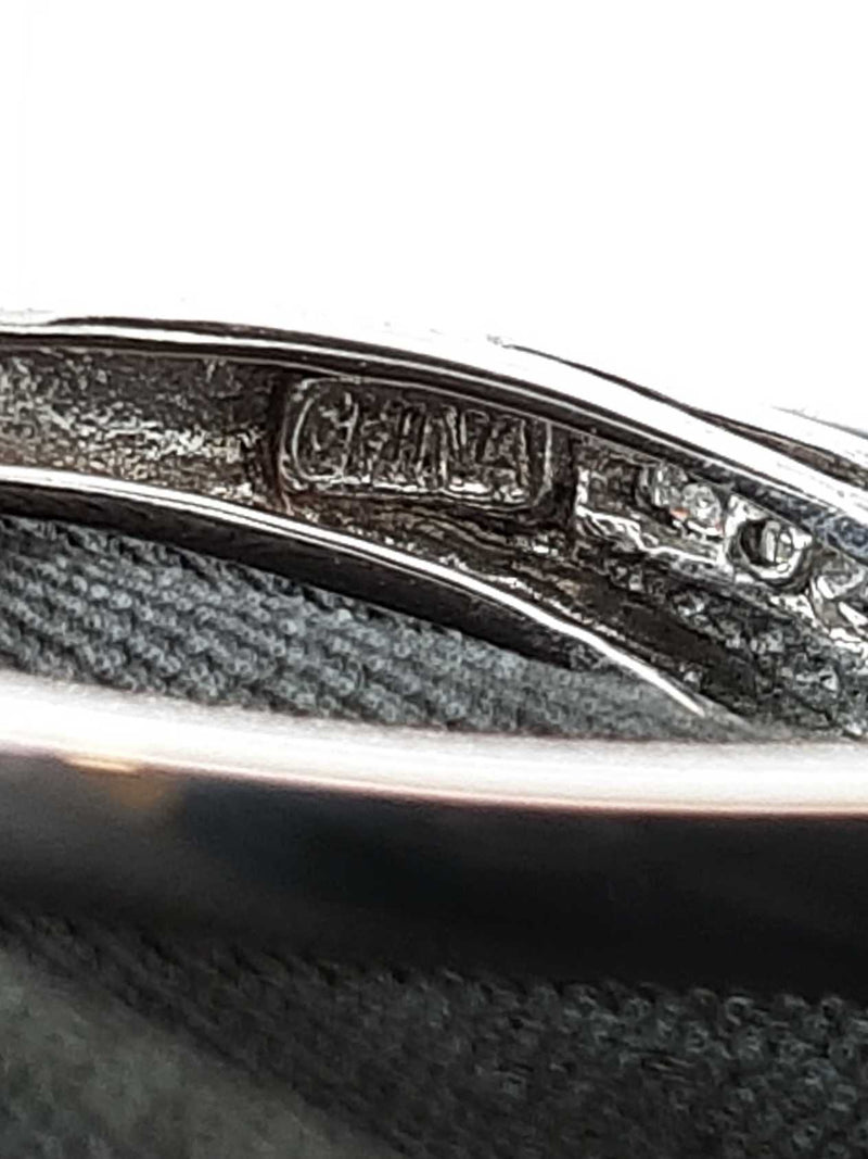 0.26 Cttw Diamond & 14k White Gold Swirl Ring 4 Grams Size 11 Fw0925lczdu9