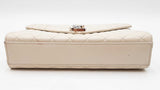 Ysl Saint Laurent Envelope Medium White Quilted Leather Shoulder Bag Sd0526wrzdu