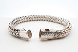 John Hardy 10mm Icon Link Bracelet In Sterling Silver 72.5 Grams 8.5 Inch Fw0626lrzdu