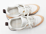 Louis Vuitton Run Away Sneakers In Damier Azur Canvas & Leather Sz 7 Fw0626lrzdu