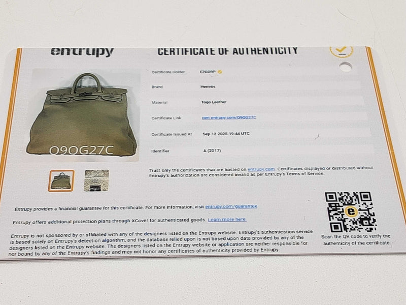 Hermes Birkin Hac 40 Trench Beige Togo Palladium Hardware Handbag Do0925llxzxde