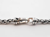 David Yurman Wheat Chain Necklace In Sterling Silver 32.8g 22 Inch Fw0426loxdu