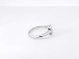 0.50 Cttw Bezel-set Diamond & 95% Platinum Ring 3.5 Grams Size 2.75 Fw1224sxzdu