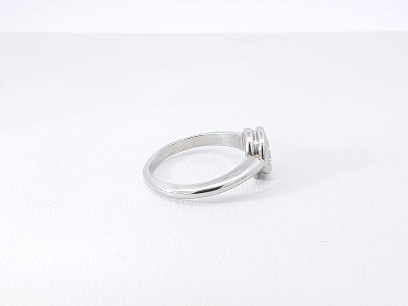 0.50 Cttw Bezel-set Diamond & 95% Platinum Ring 3.5 Grams Size 2.75 Fw1224sxzdu