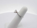 1.09ctw Diamond 14k White Gold 2.3 Grams Ring Size 5 Sd0525lpzxsa