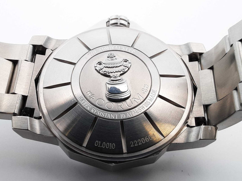 Corum Admiral's Cup Competition 40mm Stainless Steel Automatic Watch Fw0425pxzdu