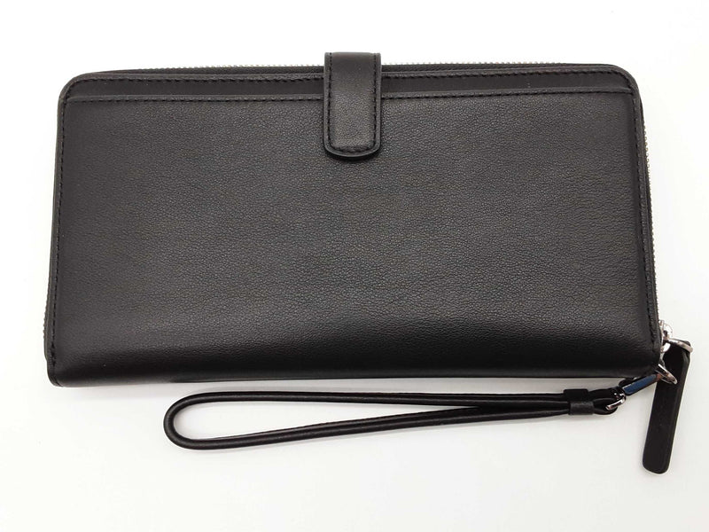 Tumi Belden Black Leather Travel Wristlet Wallet Do0825rxde