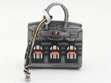 Mini Bag Charm House Gray Aa0825esa
