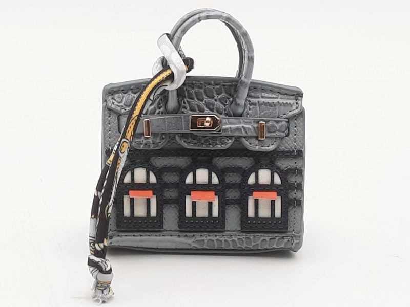 Mini Bag Charm House Gray Aa0825esa