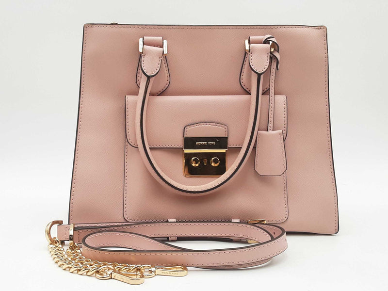 Michael Kors Bridgette Medium Saffiano Leather Blush Pink Tote Bag Sd1025orsa