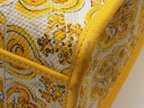 Dolce & Gabbana Majolica Print Canvas Tote Bag Eb1225orxsa
