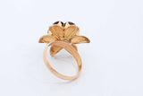 Garnet Ring In 22k Yellow Gold 7.3 Grams Size 6.5 Eb0724wxzdu