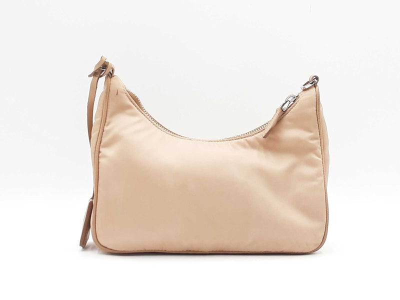 Prada Re-edition 2005 Tan Re-nylon Shoulder Bag Fwezzdu