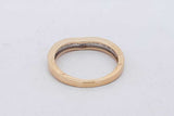 0.14cttw Diamond Band Ring In 14k Yellow Gold 3.1 Grams Size 7 Eb0726oxzsa