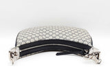Gucci Attaché Shoulder Bag In Beige & Navy Gg Supreme Coated Canvas Fw0626erzdu