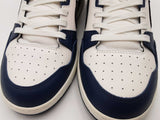 Christian Dior B57 Blue & White Leather Sneakers Size 46 Eb0926orxsa