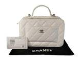Chanel Pxkh45hh White Handbag Jg1012lzxzmia