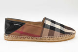 Burberry Check Canvas Espadrilles Size 44 Eb0626lrxde