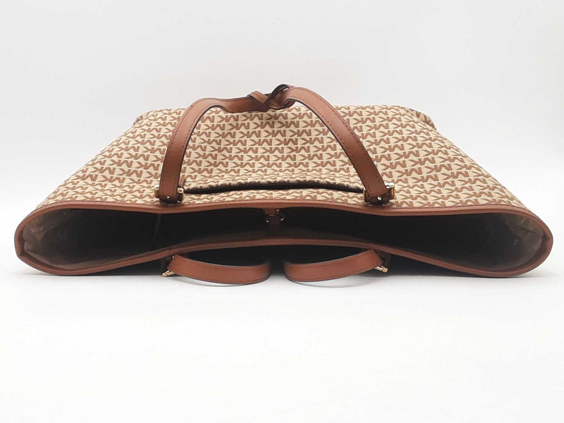 Michael Kors Js-2312 Jet Set Brown Handbag Aa0725izsa