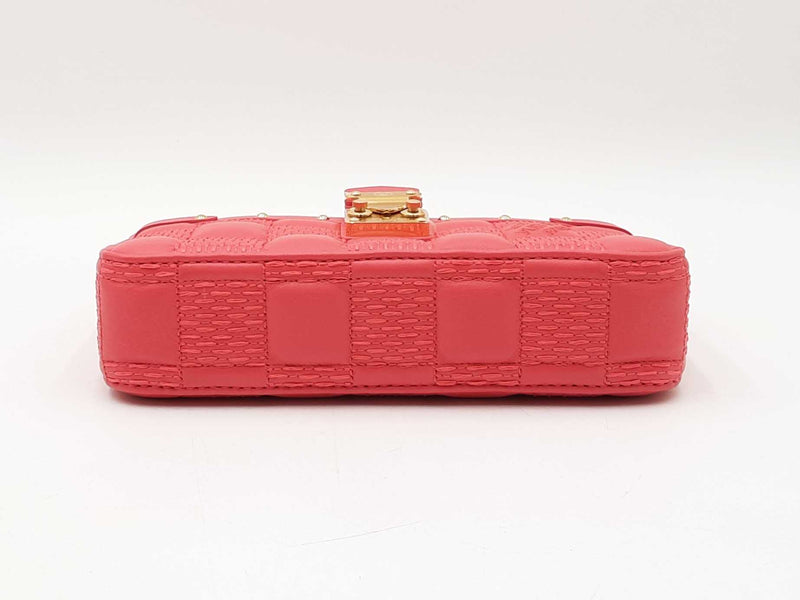 Louis Vuitton Troca Handbag In Pink Damier-quilted Leather Fw0625lzxzdu