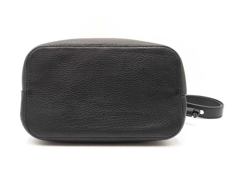 Kate Spade Marti Bucket Bag In Black Pebbled Leather Fw0525wzdu
