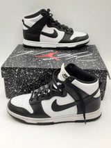 Nike Dunk High Retro Black & White Sneakers Size 10.5 Eb0624ordu