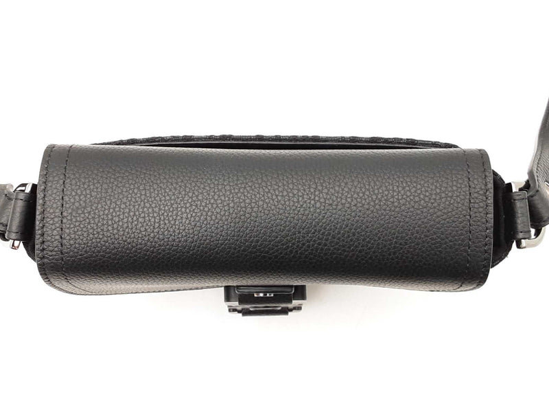 Christian Dior Saddle Messenger Bag In Oblique Jacquard & Leather Fw1025lpzxdu