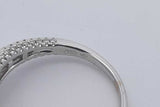 1.02ctw Round Center Diamond Ring In 18k White Gold 3.9g Size 5.75 Eb0725orxzsa