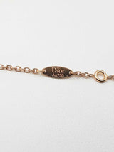 Christian Dior Rose De Vents Necklace In 18k Gold 4.9 Grams 16 Inch Fw0925lxzxdu